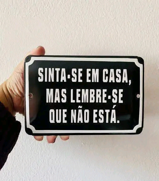 Em casa